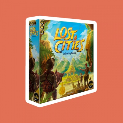Lost Cities : le jeu de plateau
